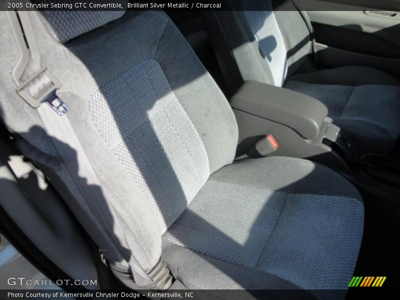 Brilliant Silver Metallic / Charcoal 2005 Chrysler Sebring GTC Convertible