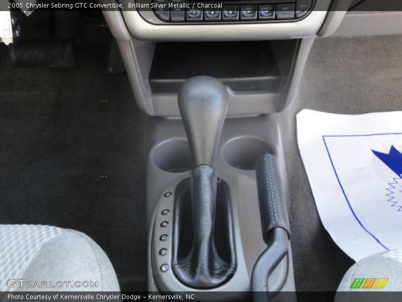 Brilliant Silver Metallic / Charcoal 2005 Chrysler Sebring GTC Convertible