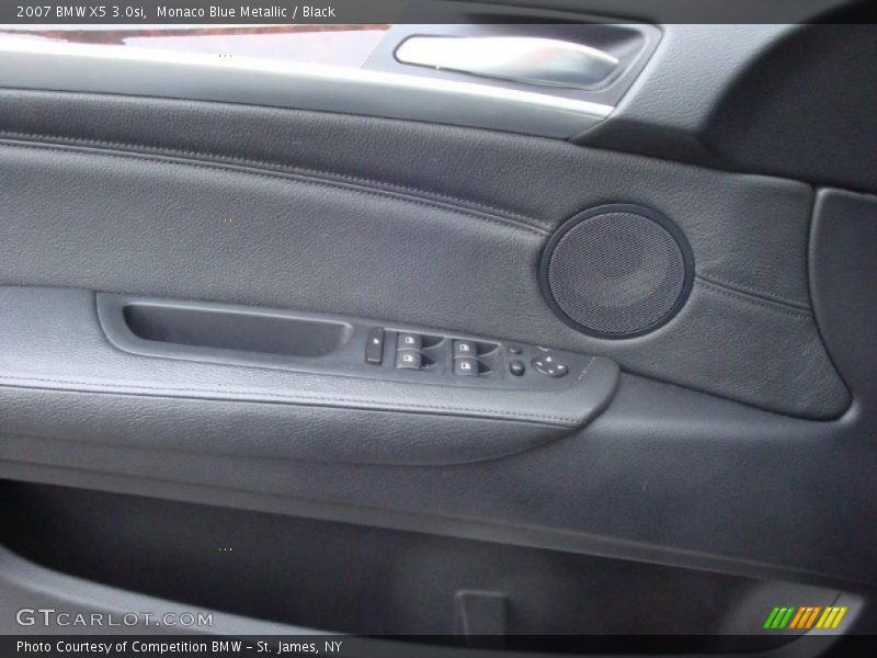 Monaco Blue Metallic / Black 2007 BMW X5 3.0si