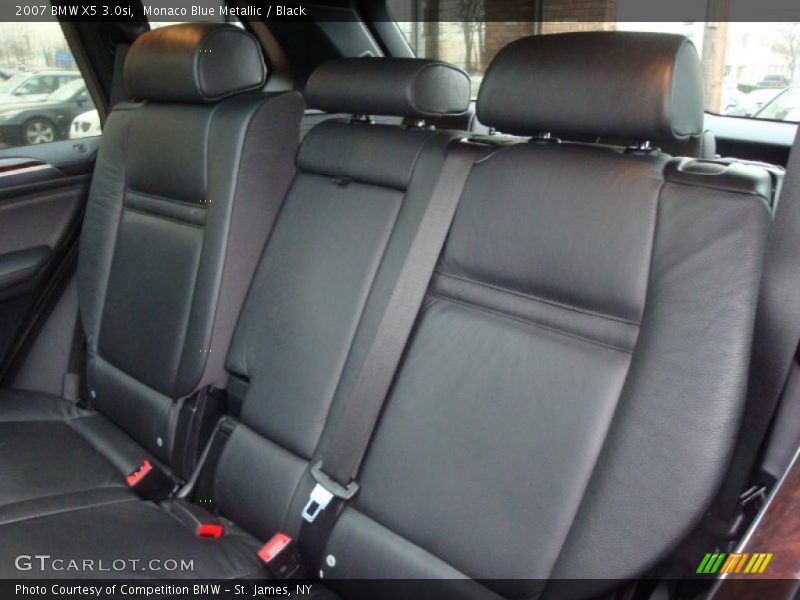 Monaco Blue Metallic / Black 2007 BMW X5 3.0si