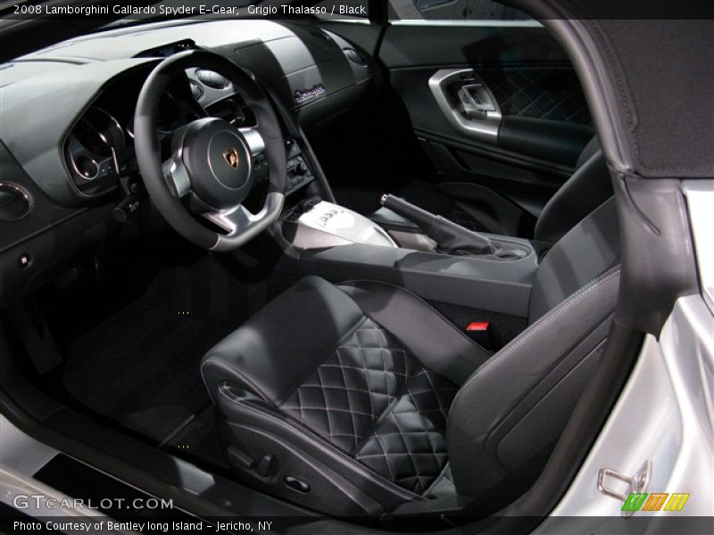 Grigio Thalasso / Black 2008 Lamborghini Gallardo Spyder E-Gear