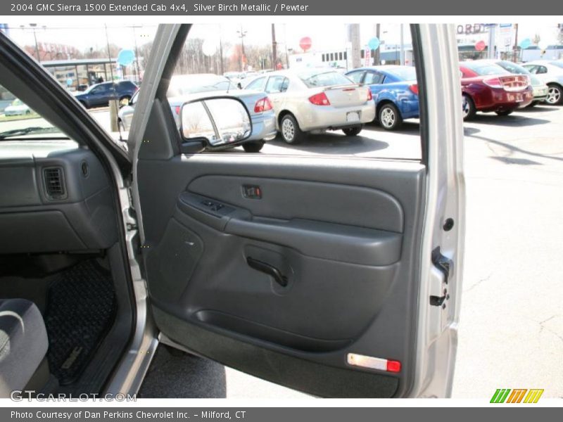 Silver Birch Metallic / Pewter 2004 GMC Sierra 1500 Extended Cab 4x4
