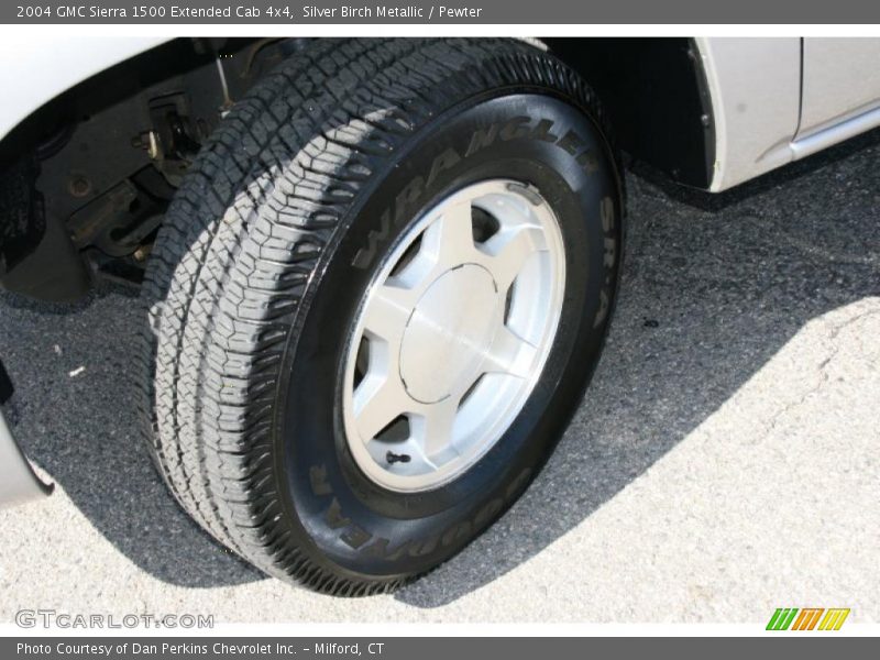 Silver Birch Metallic / Pewter 2004 GMC Sierra 1500 Extended Cab 4x4