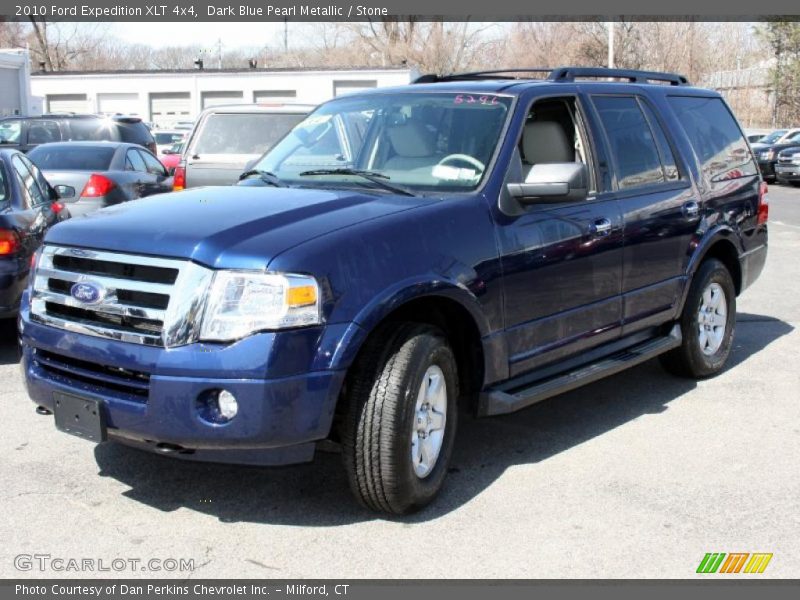 Dark Blue Pearl Metallic / Stone 2010 Ford Expedition XLT 4x4