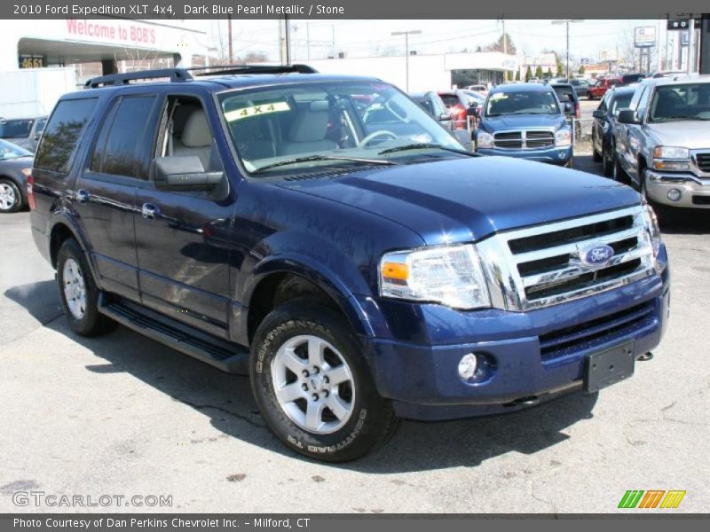 Dark Blue Pearl Metallic / Stone 2010 Ford Expedition XLT 4x4