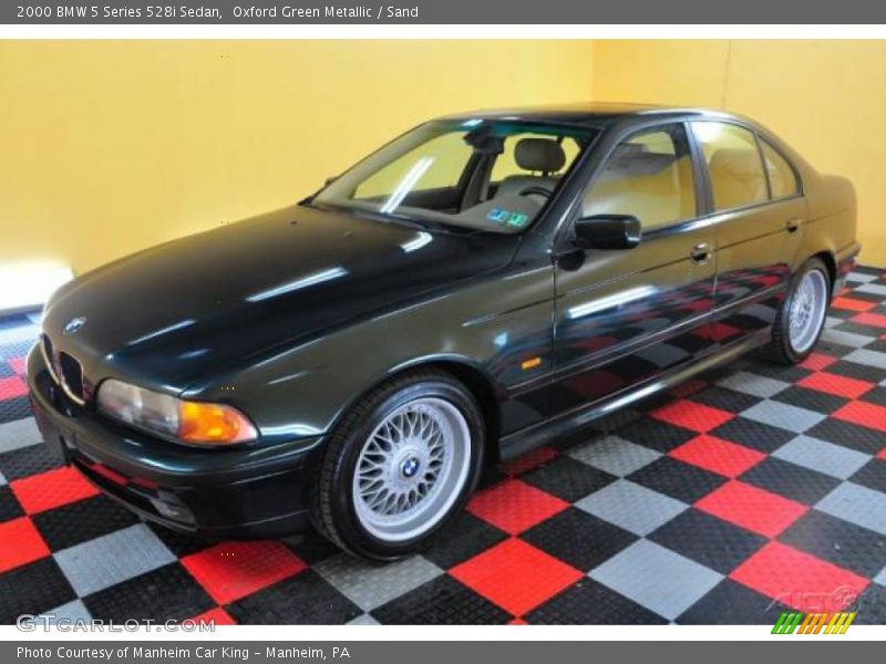 Oxford Green Metallic / Sand 2000 BMW 5 Series 528i Sedan