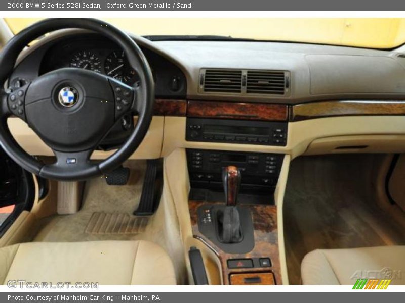 Oxford Green Metallic / Sand 2000 BMW 5 Series 528i Sedan