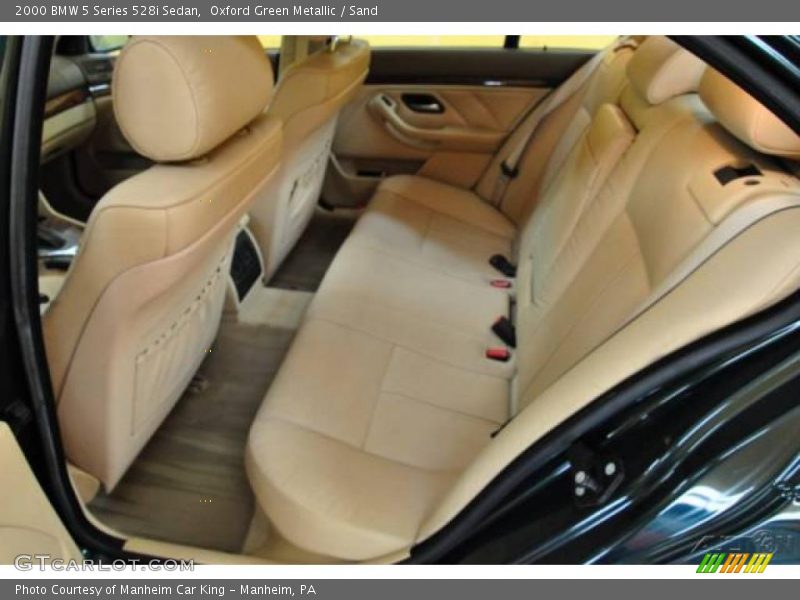 Oxford Green Metallic / Sand 2000 BMW 5 Series 528i Sedan