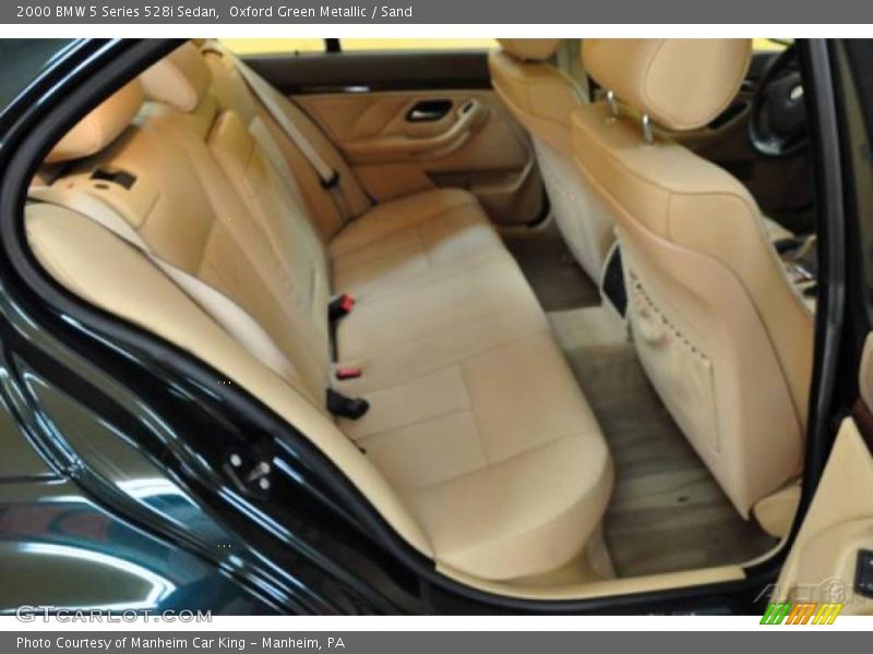 Oxford Green Metallic / Sand 2000 BMW 5 Series 528i Sedan