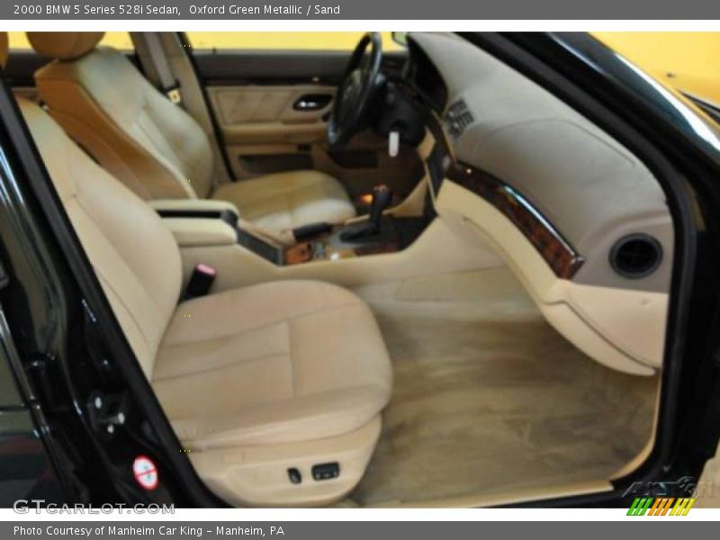 Oxford Green Metallic / Sand 2000 BMW 5 Series 528i Sedan