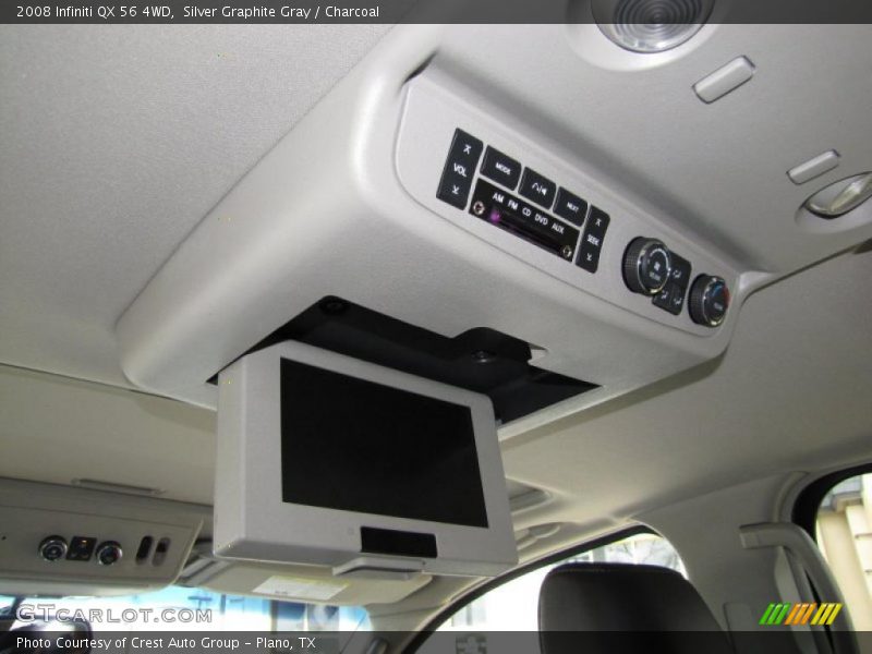 Silver Graphite Gray / Charcoal 2008 Infiniti QX 56 4WD