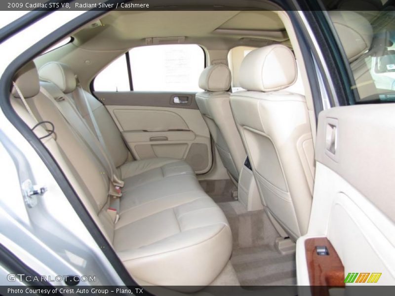 Radiant Silver / Cashmere 2009 Cadillac STS V8
