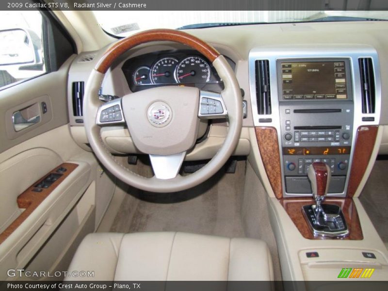 Radiant Silver / Cashmere 2009 Cadillac STS V8