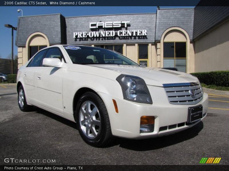 White Diamond / Cashmere 2006 Cadillac CTS Sedan