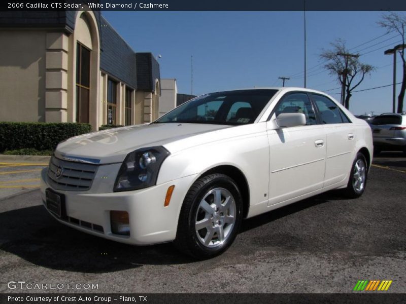 White Diamond / Cashmere 2006 Cadillac CTS Sedan