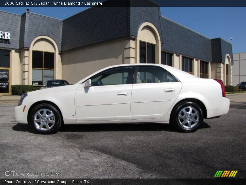 White Diamond / Cashmere 2006 Cadillac CTS Sedan