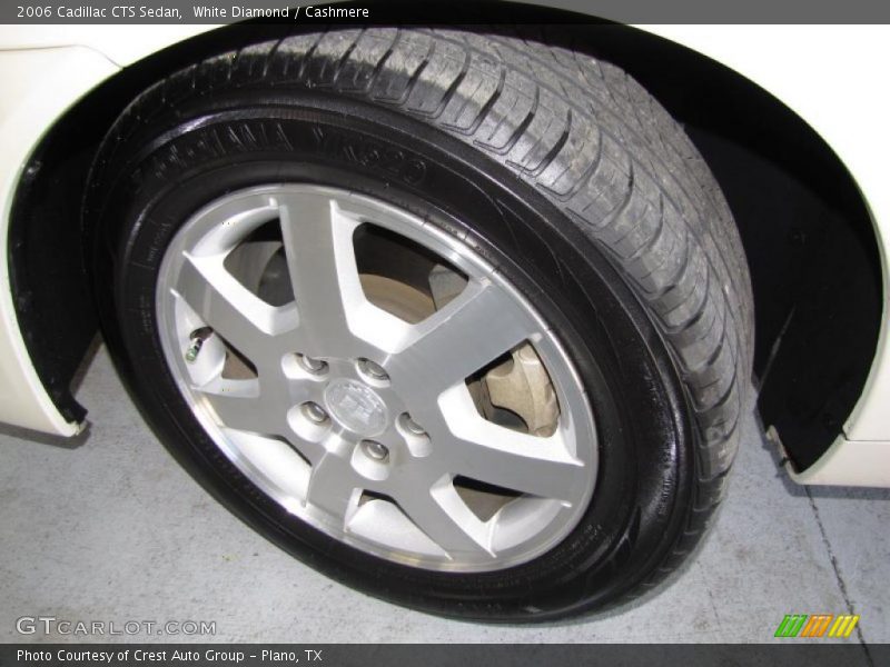 White Diamond / Cashmere 2006 Cadillac CTS Sedan