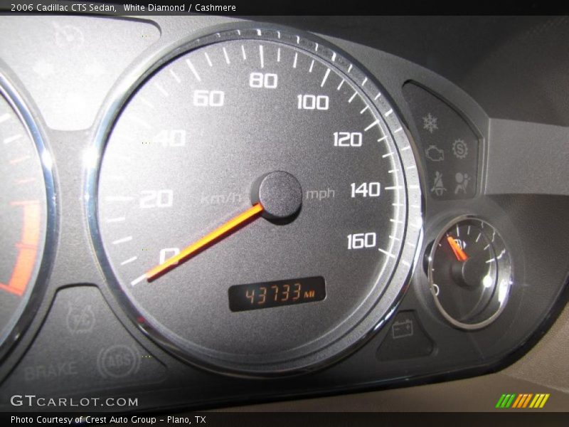 White Diamond / Cashmere 2006 Cadillac CTS Sedan