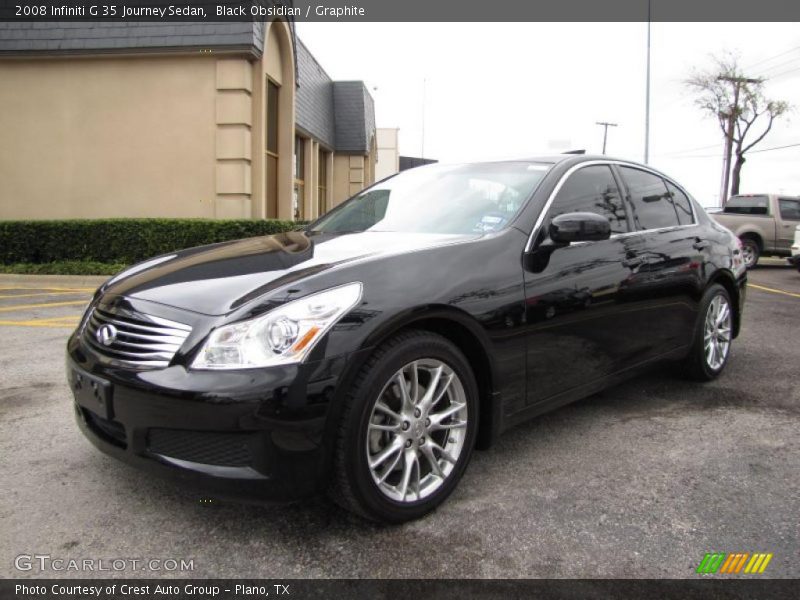 Black Obsidian / Graphite 2008 Infiniti G 35 Journey Sedan