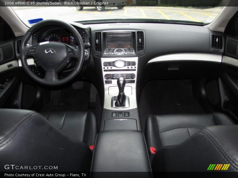 Black Obsidian / Graphite 2008 Infiniti G 35 Journey Sedan