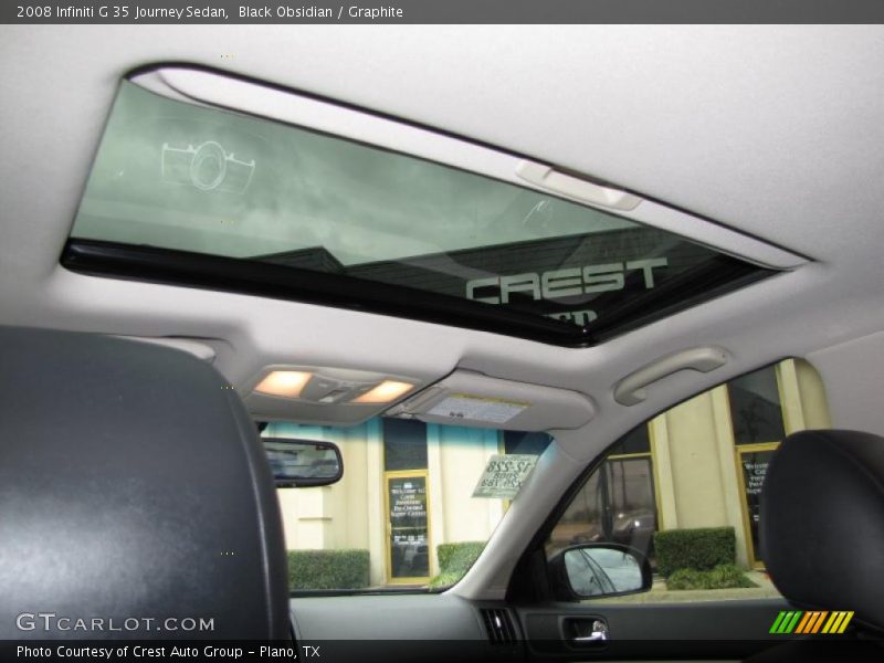 Black Obsidian / Graphite 2008 Infiniti G 35 Journey Sedan