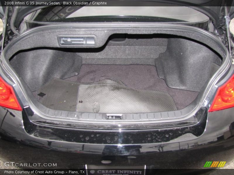 Black Obsidian / Graphite 2008 Infiniti G 35 Journey Sedan