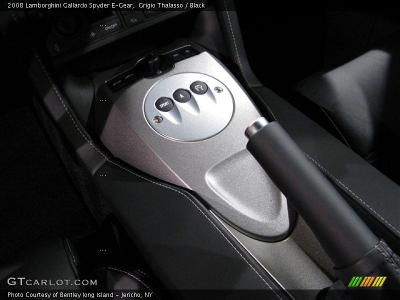 Grigio Thalasso / Black 2008 Lamborghini Gallardo Spyder E-Gear
