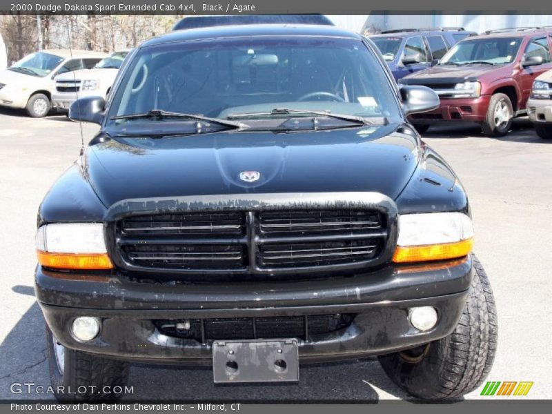 Black / Agate 2000 Dodge Dakota Sport Extended Cab 4x4