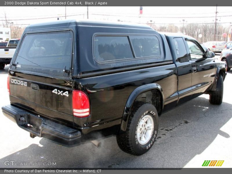 Black / Agate 2000 Dodge Dakota Sport Extended Cab 4x4