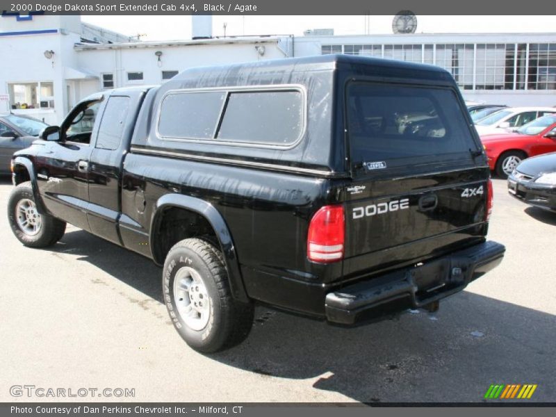 Black / Agate 2000 Dodge Dakota Sport Extended Cab 4x4