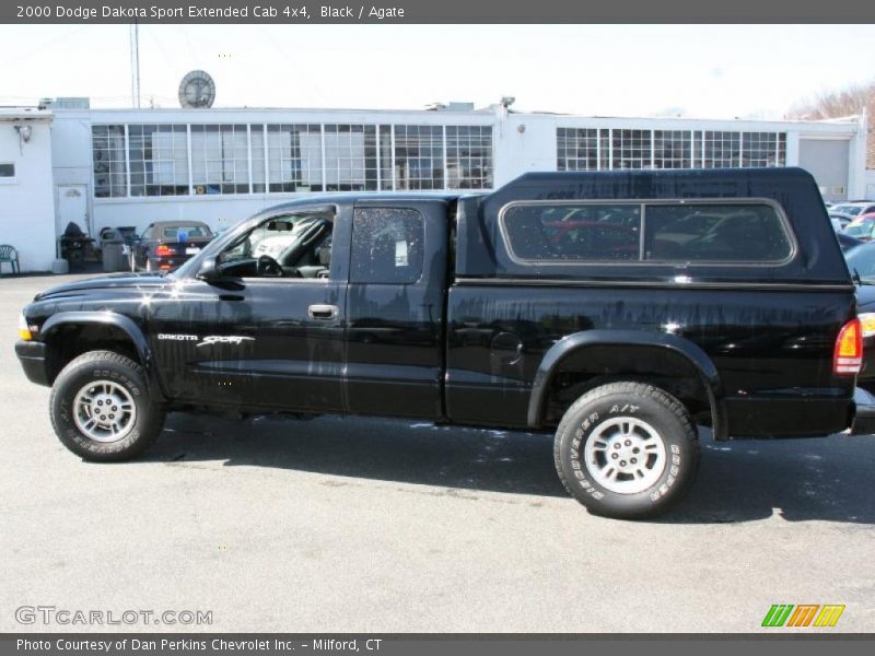 Black / Agate 2000 Dodge Dakota Sport Extended Cab 4x4