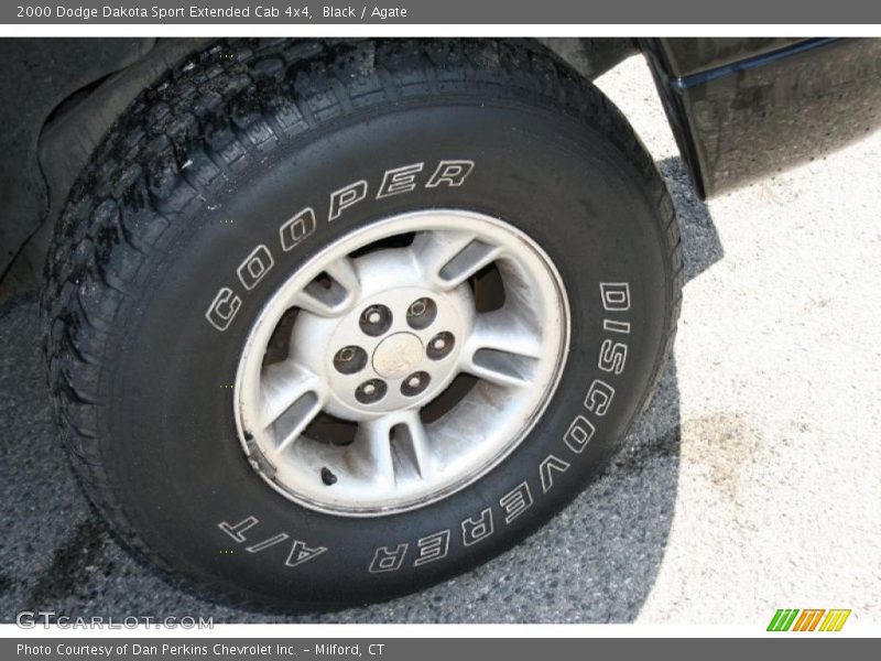 Black / Agate 2000 Dodge Dakota Sport Extended Cab 4x4
