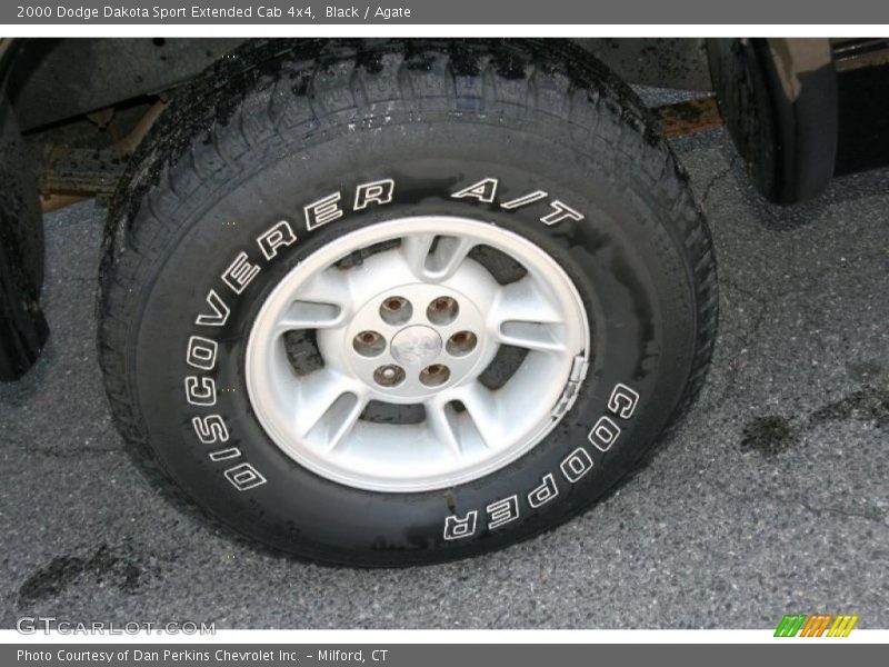 Black / Agate 2000 Dodge Dakota Sport Extended Cab 4x4