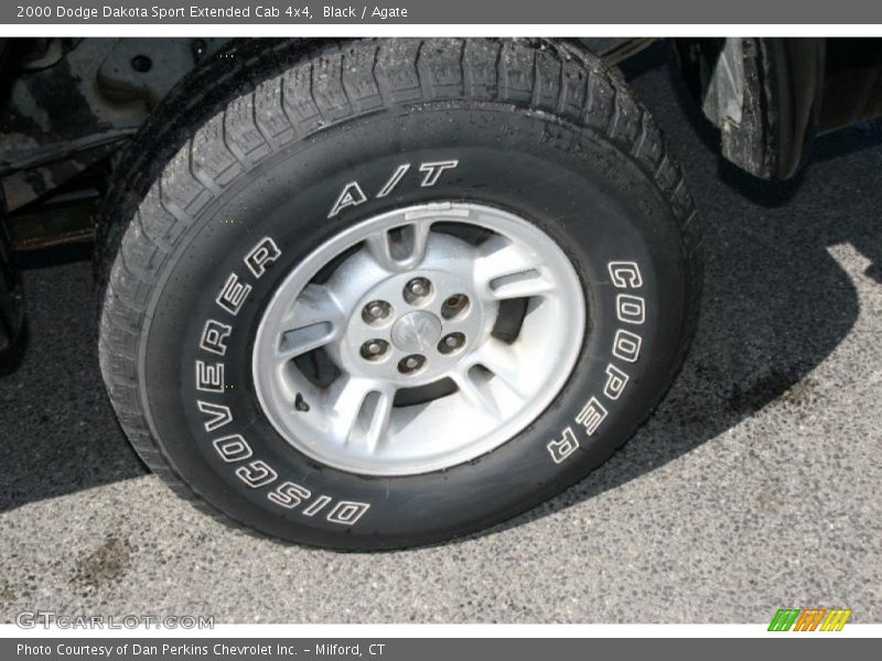 Black / Agate 2000 Dodge Dakota Sport Extended Cab 4x4