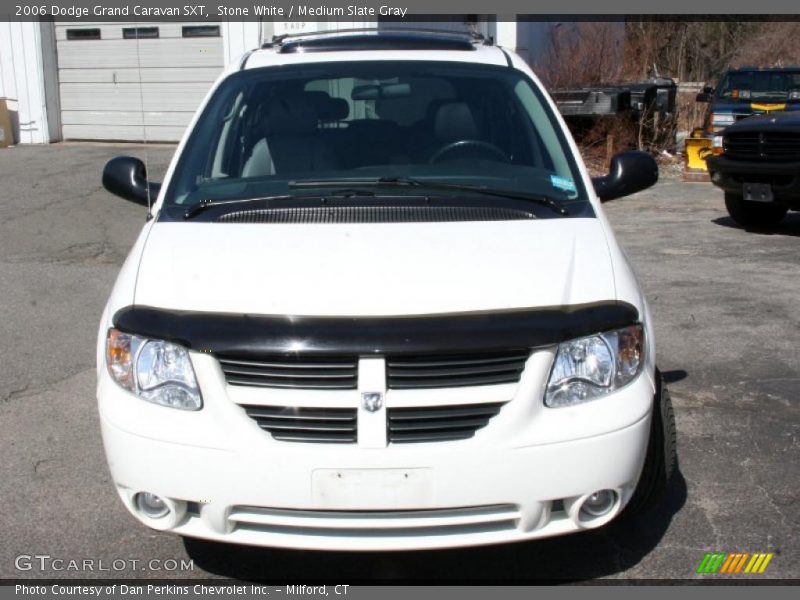 Stone White / Medium Slate Gray 2006 Dodge Grand Caravan SXT