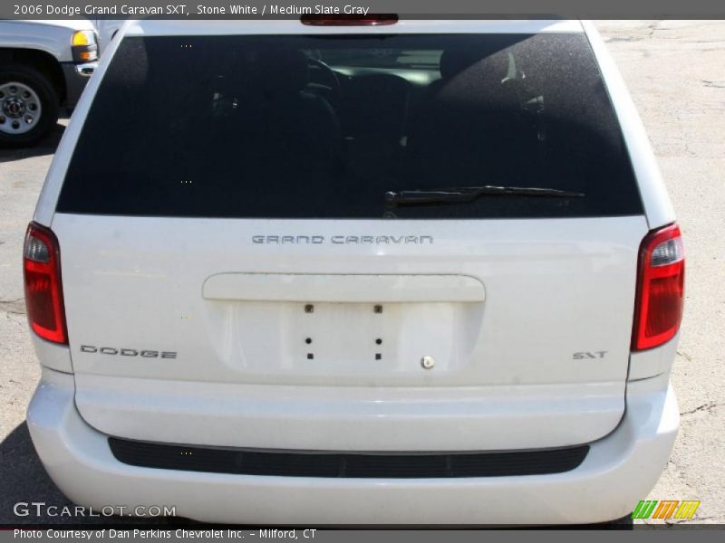 Stone White / Medium Slate Gray 2006 Dodge Grand Caravan SXT