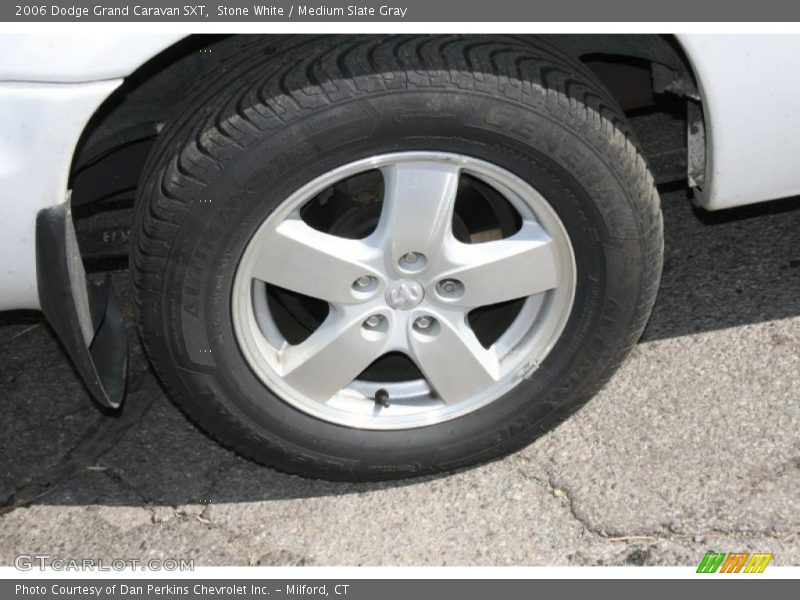 Stone White / Medium Slate Gray 2006 Dodge Grand Caravan SXT