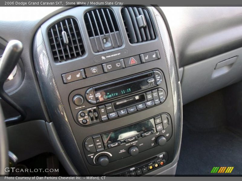 Stone White / Medium Slate Gray 2006 Dodge Grand Caravan SXT