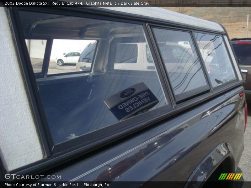Graphite Metallic / Dark Slate Gray 2003 Dodge Dakota SXT Regular Cab 4x4