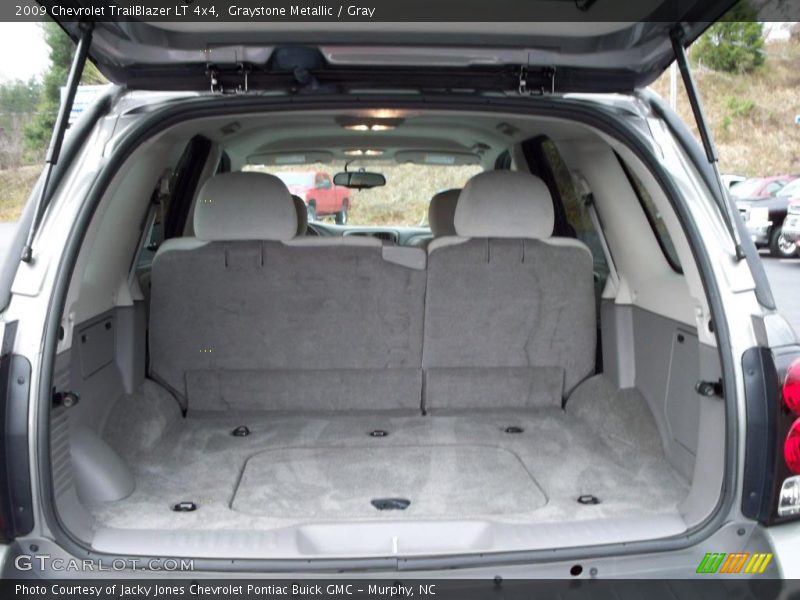 Graystone Metallic / Gray 2009 Chevrolet TrailBlazer LT 4x4