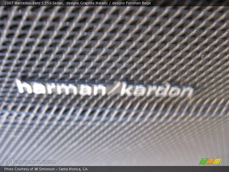 designo Graphite Metallic / designo Porcelain Beige 2007 Mercedes-Benz S 550 Sedan