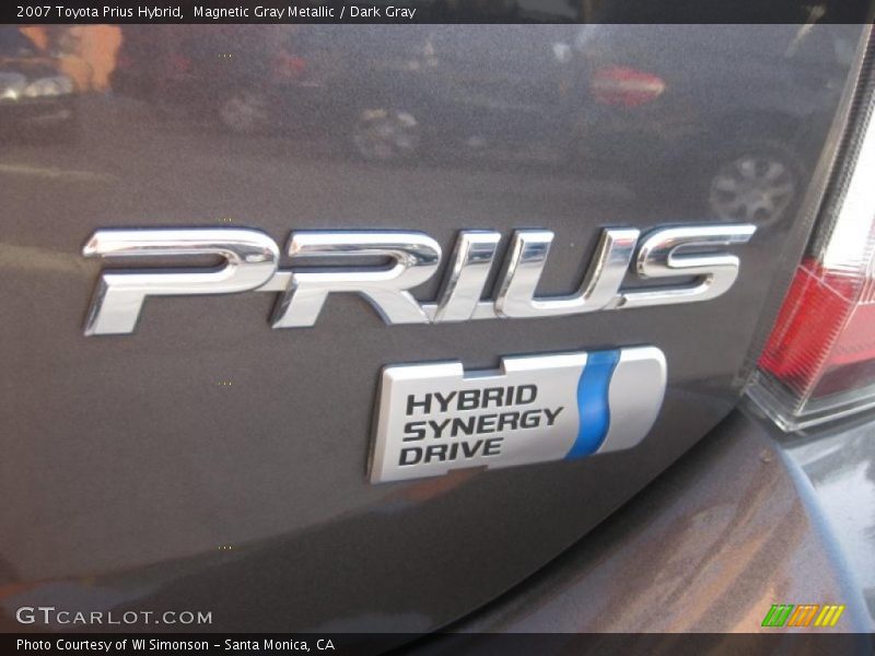 Magnetic Gray Metallic / Dark Gray 2007 Toyota Prius Hybrid
