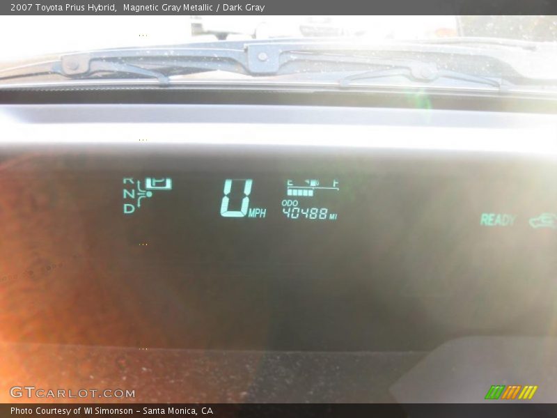 Magnetic Gray Metallic / Dark Gray 2007 Toyota Prius Hybrid