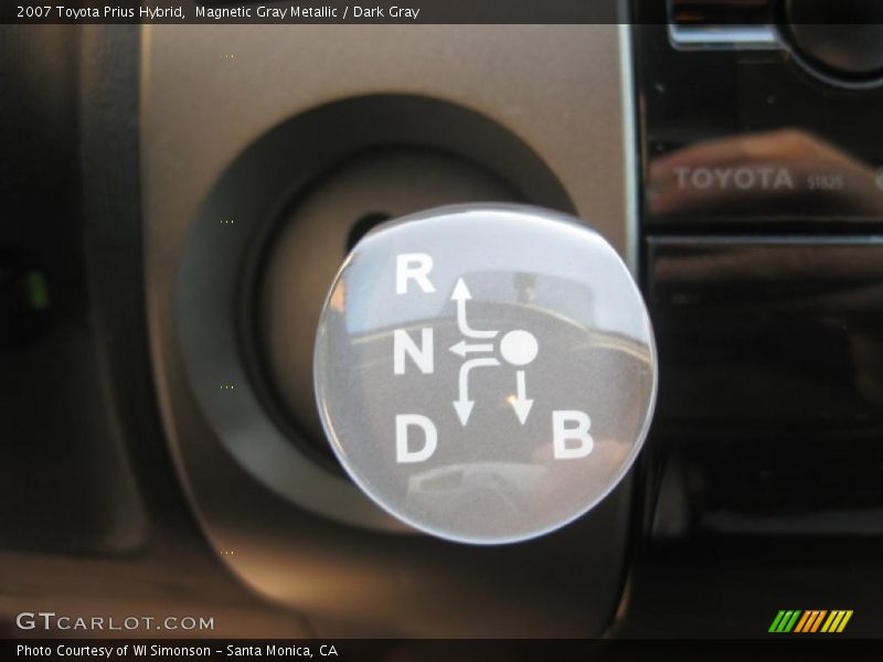 Magnetic Gray Metallic / Dark Gray 2007 Toyota Prius Hybrid