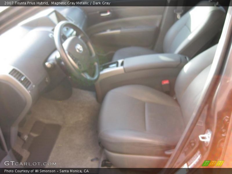Magnetic Gray Metallic / Dark Gray 2007 Toyota Prius Hybrid