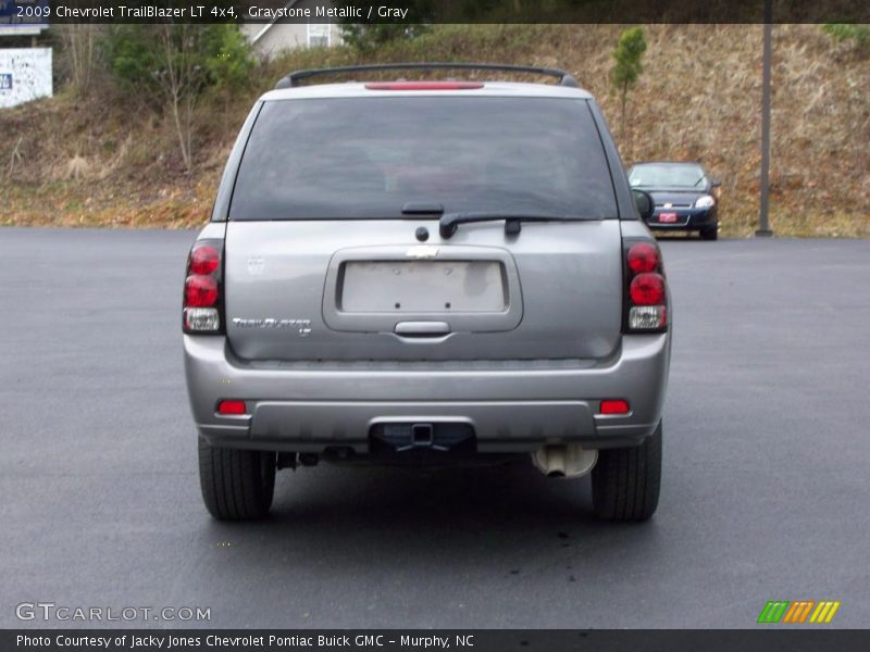 Graystone Metallic / Gray 2009 Chevrolet TrailBlazer LT 4x4