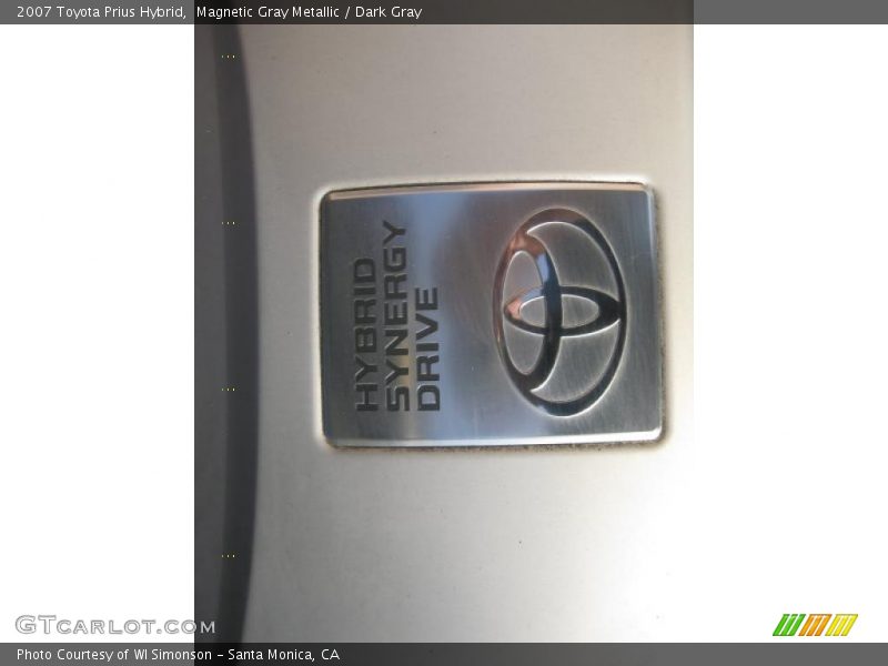 Magnetic Gray Metallic / Dark Gray 2007 Toyota Prius Hybrid