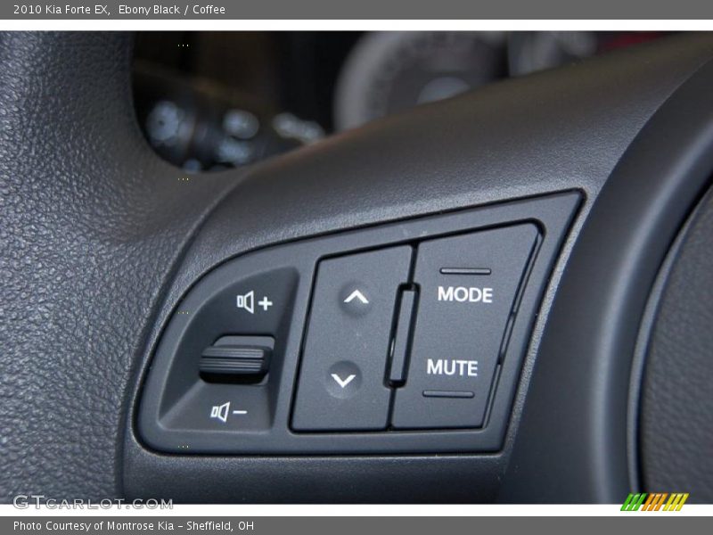 Ebony Black / Coffee 2010 Kia Forte EX
