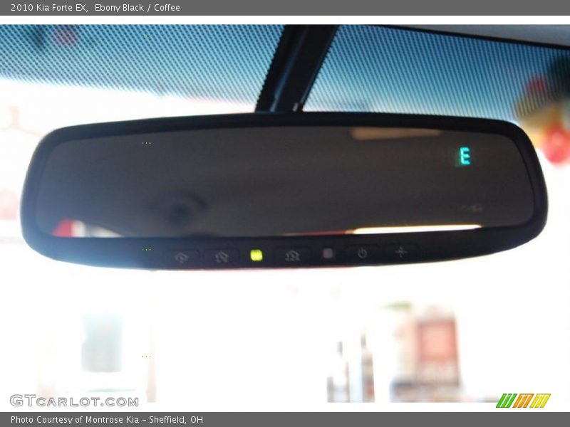 Ebony Black / Coffee 2010 Kia Forte EX