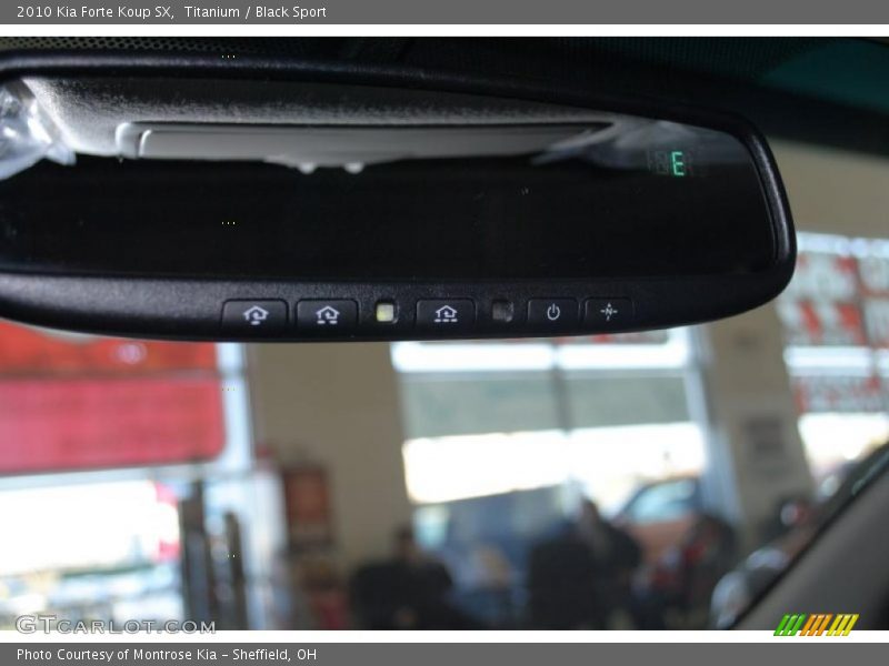 Titanium / Black Sport 2010 Kia Forte Koup SX